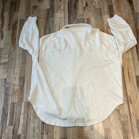 Aerie Lumber Jane Fleece Button Down - Picture 6 of 7